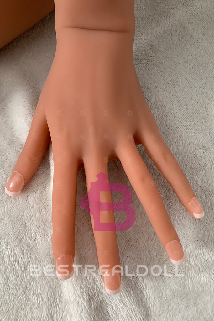 US Stock - RIDMII Kenya 166cm #818 Unique Design Silicone ROS Head Sex Doll TPE Body Movable Jaw Oral Sex Love Doll (Free 2ND Head)