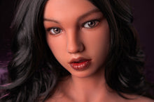 Load image into Gallery viewer, US Stock - Collins 163cm #624 Soft Silicone ROS Head Sex Doll TPE Body Tanned Skin Movable Jaw Oral Sex Love Doll (Free 2ND Head)