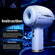 Load image into Gallery viewer, Thor's Hammer - Handheld Automatic Open-Ended Thrusting Male Masturbator