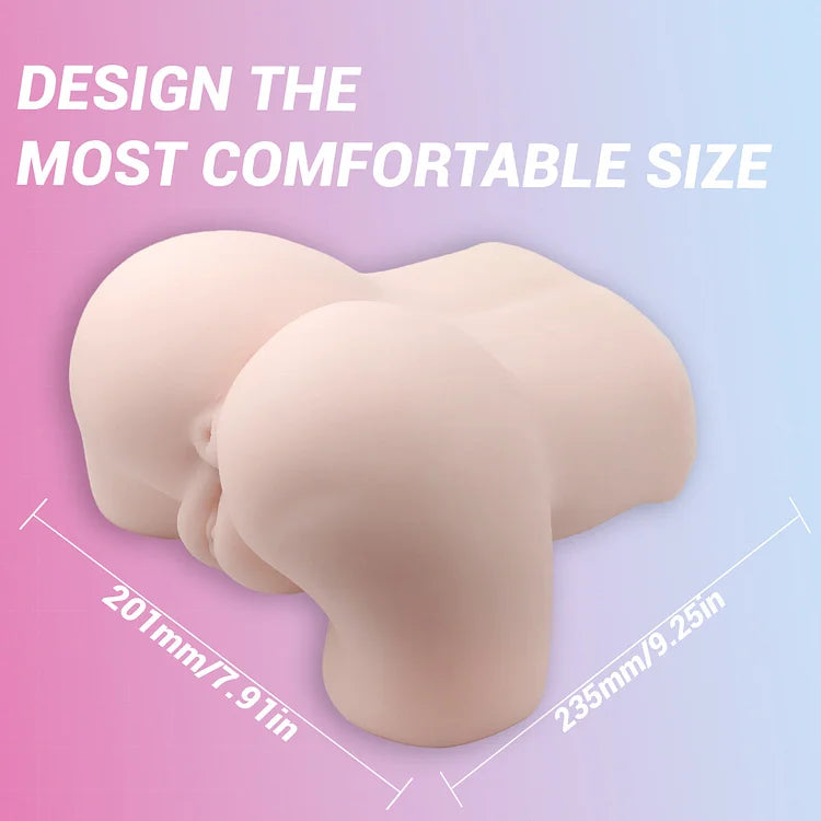 5.1lb Lifelike Voice Interaction Sex Doll Pocket Pussy Ass With Vagina Anal Sex Stroker