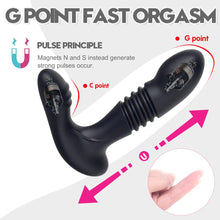 Load image into Gallery viewer, Men's Retractable Prostate Anal Plug G-point Stick Vibrator