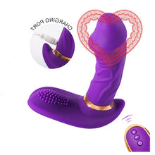 Load image into Gallery viewer, Women's Wireless Remote Control Wear Rocking Masturbation Vibrator, Couples Share Vibrator, Adult Sex Products