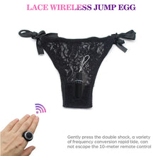 Load image into Gallery viewer, Women's Lace Wearing Wireless Remote Control Egg Jumping Masturbator Vibrator Adult Sex Goods Wholesale