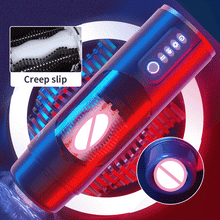 Load image into Gallery viewer, Men's Vaginal Sucking Heated Cup Vibrating Blowjob Masturbation Cup