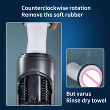 Load image into Gallery viewer, Men's Vaginal Sucking Heated Cup Vibrating Blowjob Masturbation Cup