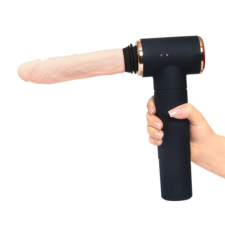 Thrustmeister - Female Dildo Masturbator Hand Pistol Thrusting Vibrator