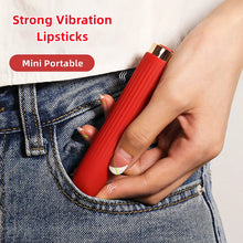 Load image into Gallery viewer, Jiyu Lipstick Jump Egg Vibration Sucking Stick Women's Articles Adult Fun Toy Masturator Massage Clitoral Stimulation