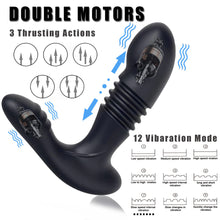 Load image into Gallery viewer, Men's Retractable Prostate Anal Plug G-point Stick Vibrator
