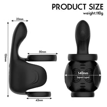 Load image into Gallery viewer, Men's Lock Ring Massager