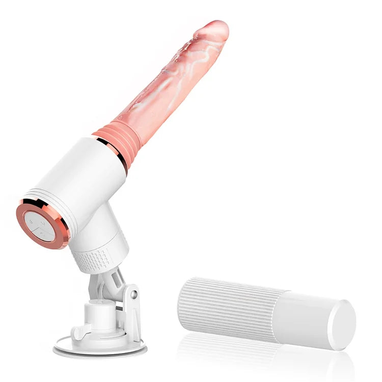 Thrustmeister - Female Dildo Masturbator Hand Pistol Thrusting Vibrator