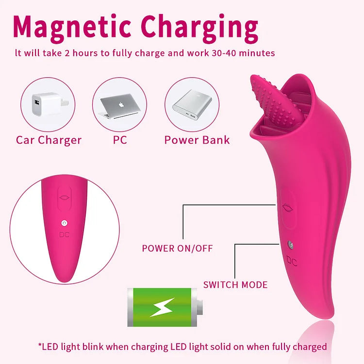 tongue licking vibrator