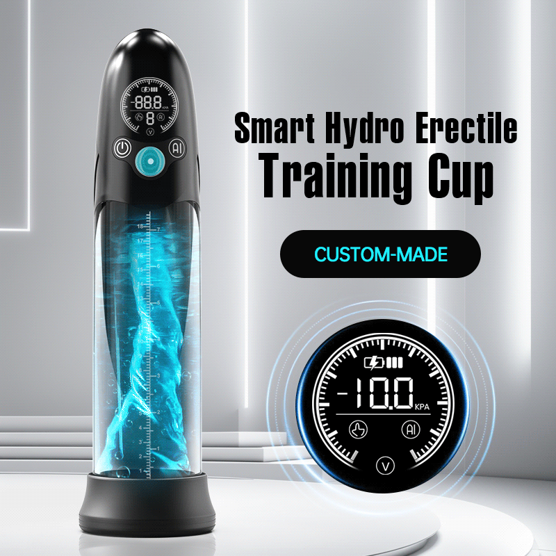 BathFun - Professional Penis Pump Powerful Vacuum Fully Waterproof Intelligent Training Function